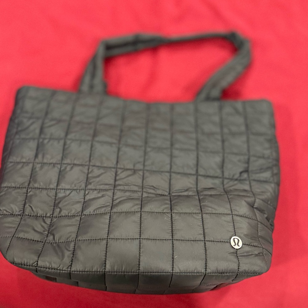 lululemon athletica Charcoal Quilted Tote